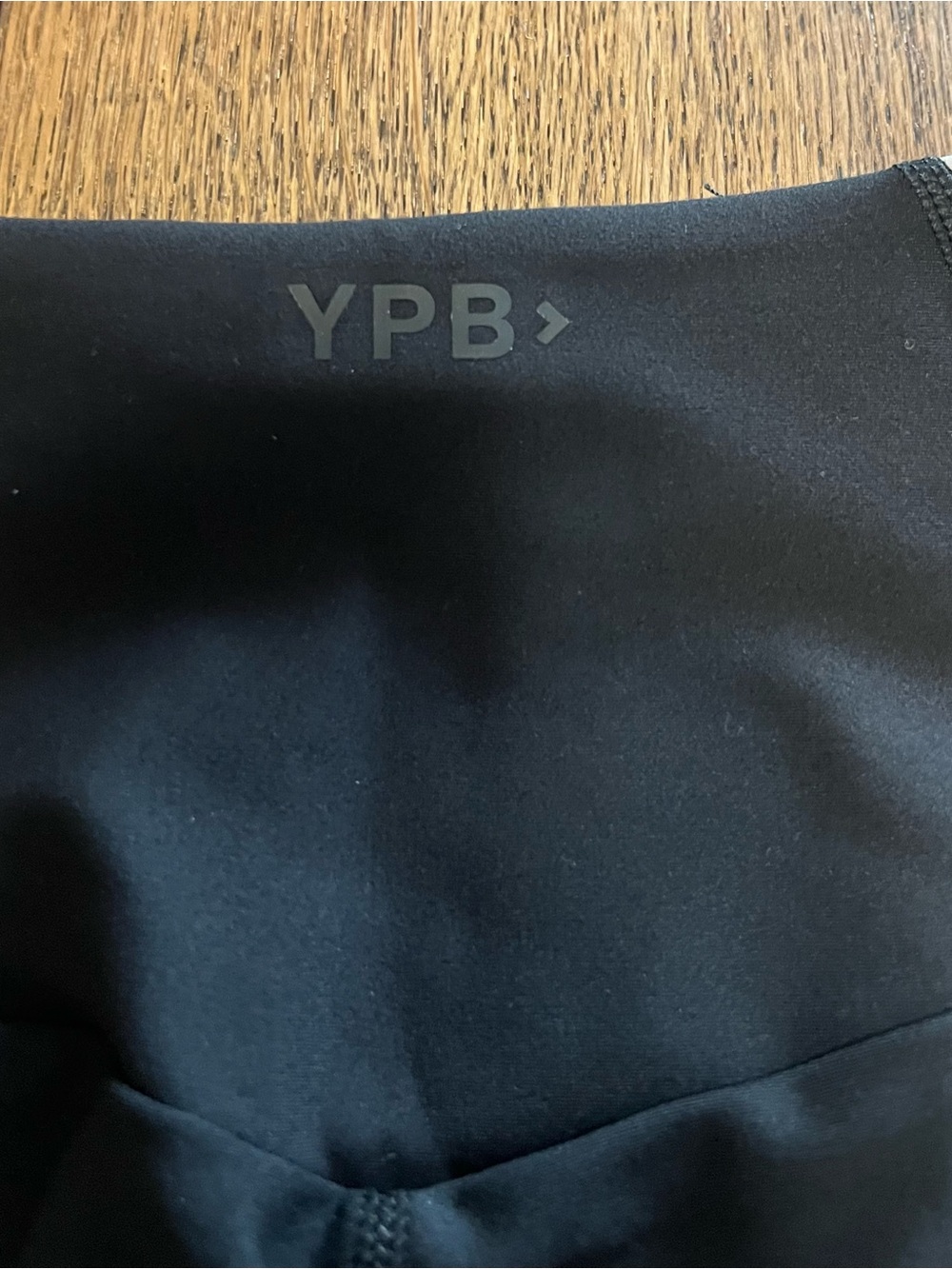 YPB Abercrombie Leggings Womens Small Black Beige Colorblock High Rise 7/8 NWOT - Picture 4 of 6